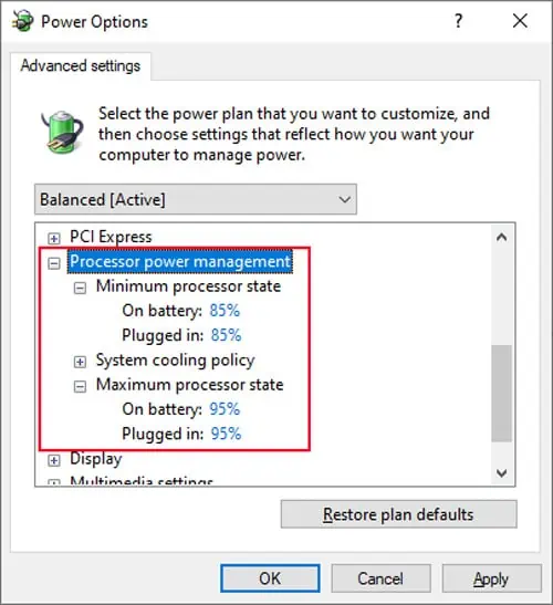 processor-power-management