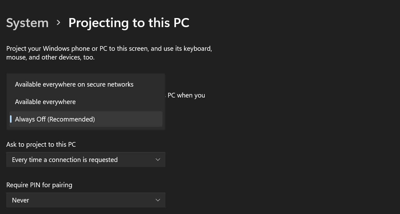 projecting-pc-availability