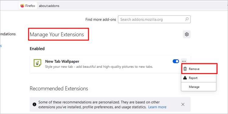remove-addons