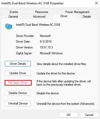 Motherboard Wifi Not Working? Try these 8 Easy Fixes 27 rollback-wifi-driver