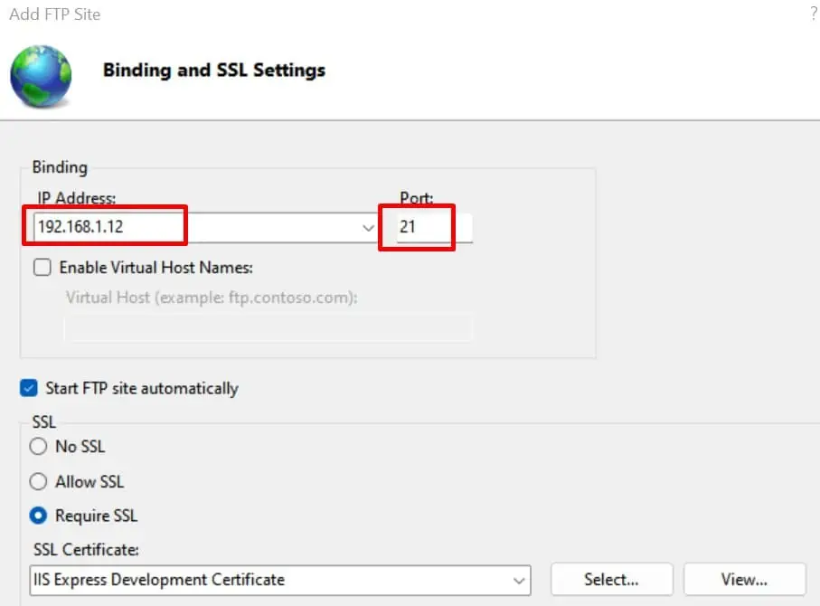select-ip-address-and-port