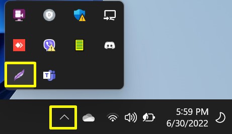 selecting-feather-icon
