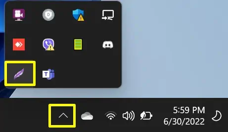 selecting-feather-icon