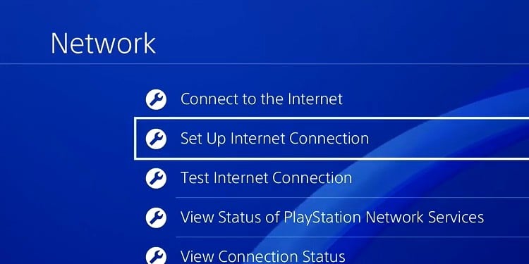 set up internet connection