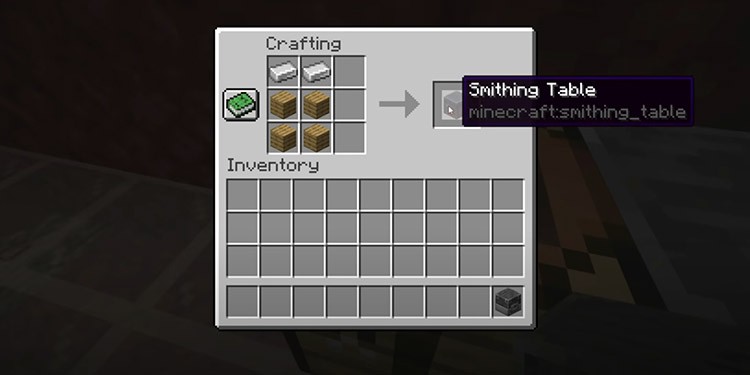 How to Repair Netherite Tools 4 smithing-table