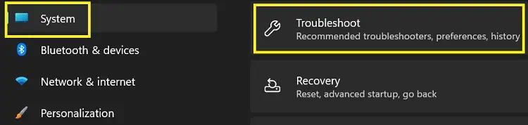 system-troubleshoot