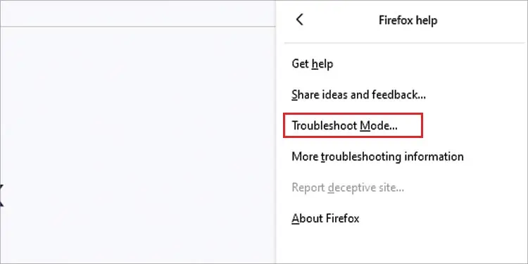 troubleshoot-mode-1