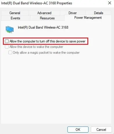 Motherboard Wifi Not Working? Try these 8 Easy Fixes 28 turnoff-power-saving-wifi