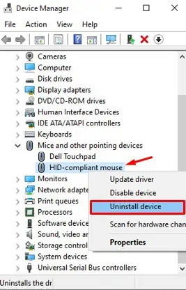 uninstall-mouse