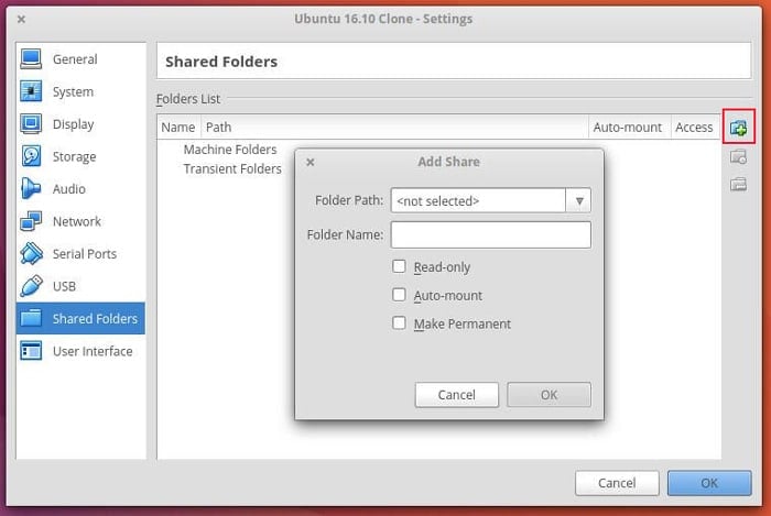virtualbox-shared-folder