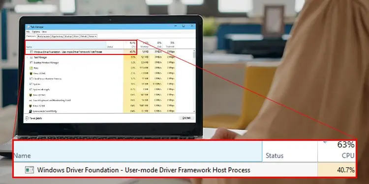 [Fixed]: Windows Driver Foundation High CPU Usage Problem