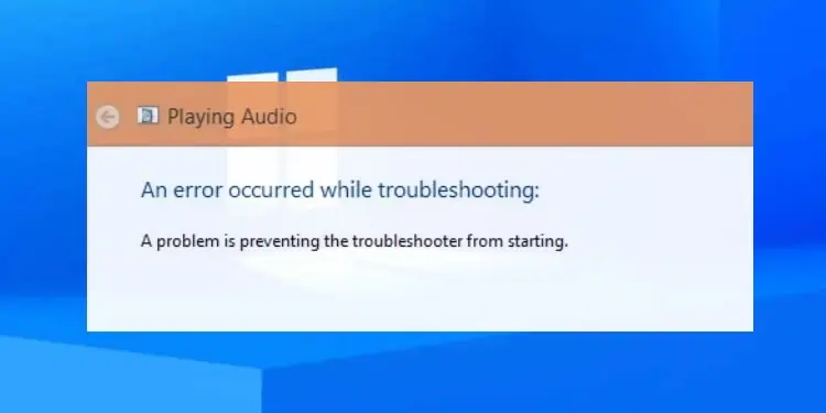 Windows Troubleshooter Not Working? Try These Fixes