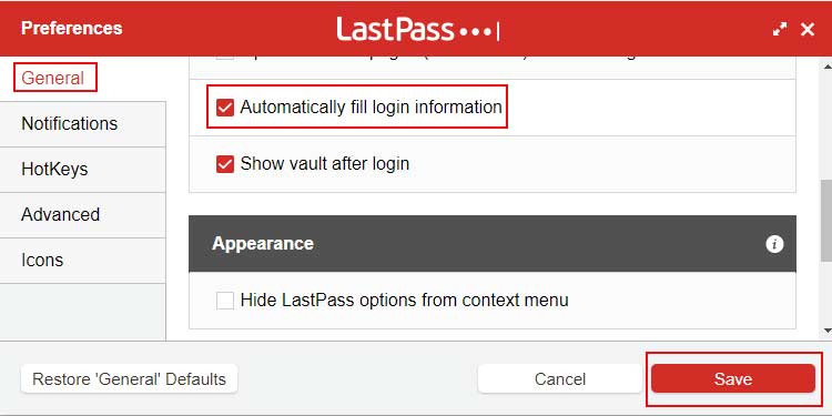 Automatic-fill-info