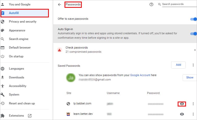 7 Ways On How To Find Old Passwords - 16