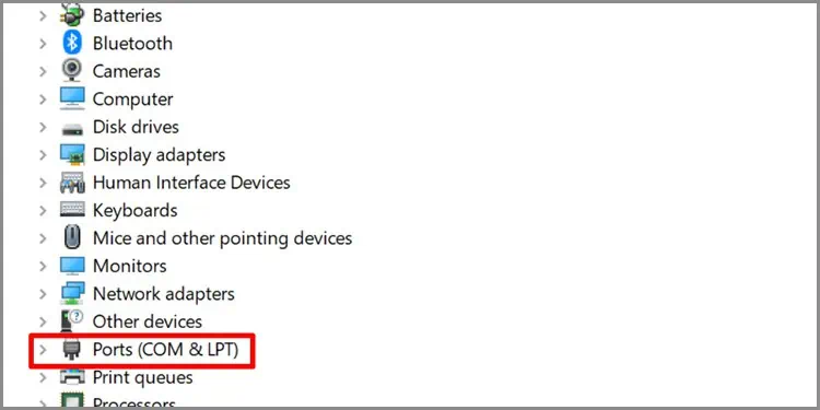 DeviceManagerPorts