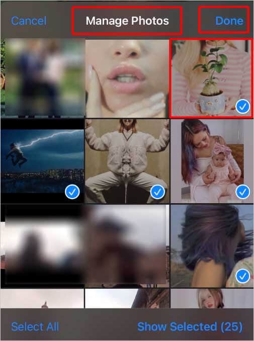 Iphone-Select-Photos-Slideshow
