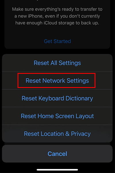 ResetNetworkSettings2