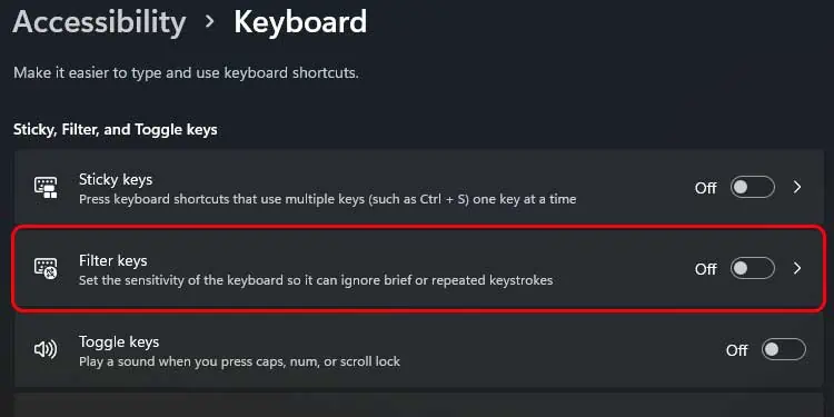 Turn-On-Off-Filter-Keys
