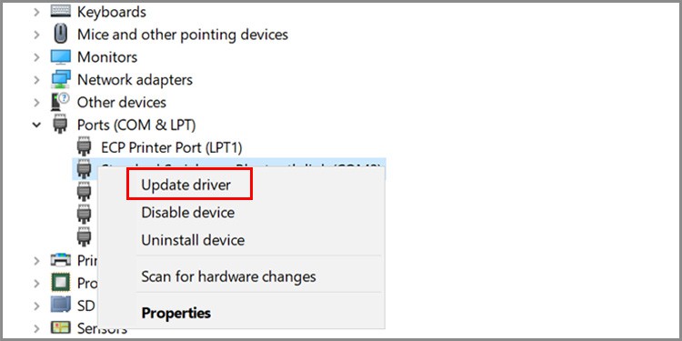 UpdateDeviceDriver