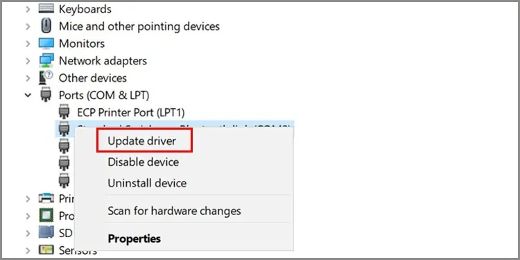 UpdateDeviceDriver
