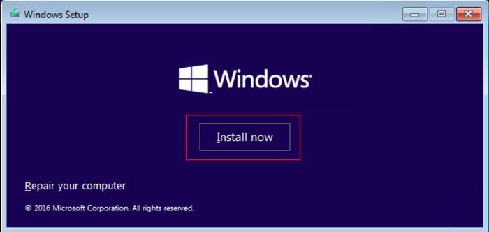 Windows-install-now