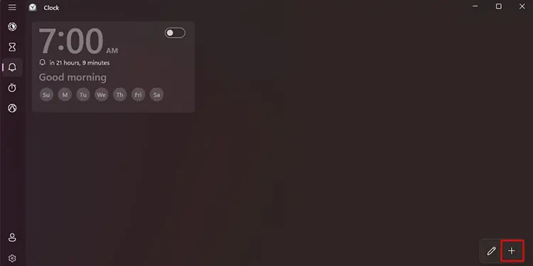 WindowsClockApplication
