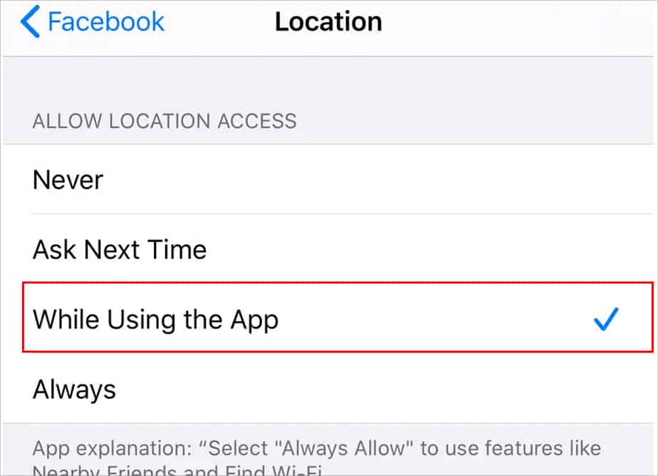 allow-location-permission-to-facebook