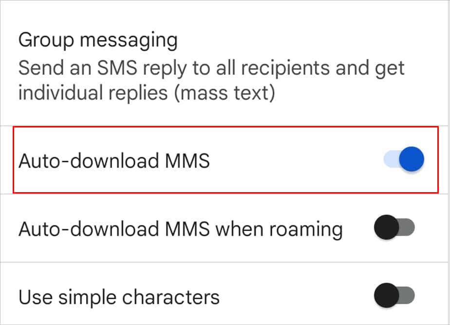 auto-download-mms