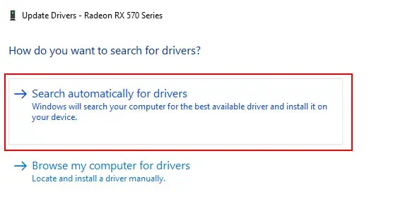 How to Fix Elden Ring Not Launching on Steam 35 automatically-update-graphics-driver