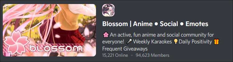 15 Best Discord Servers to Find Friends 13 blossom