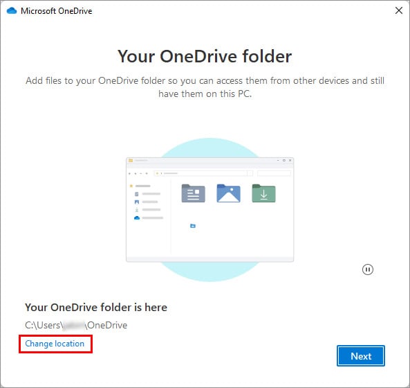 change-the-directory-in-onedrive