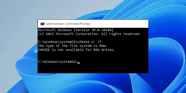 CHKDSK Not Working? Here’s How To Fix It