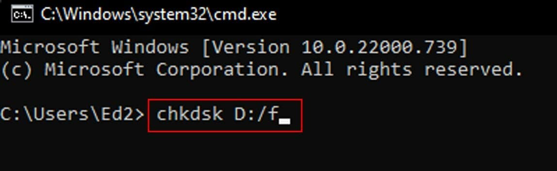 chkdsk
