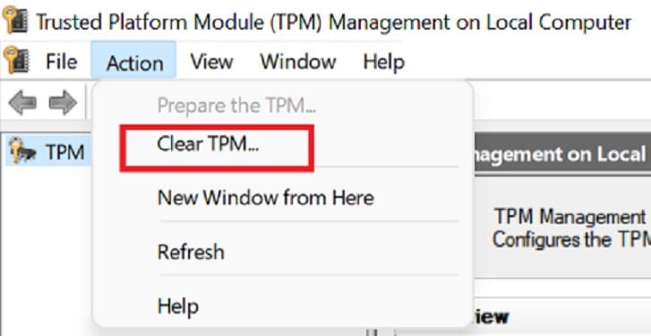 clear-tpm-on-tpm-management