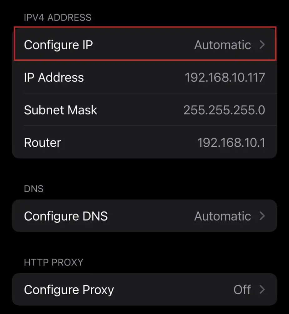 DuckDuckGo Not Working? Why & How to Fix it 37 configure-ip-address-942x1024