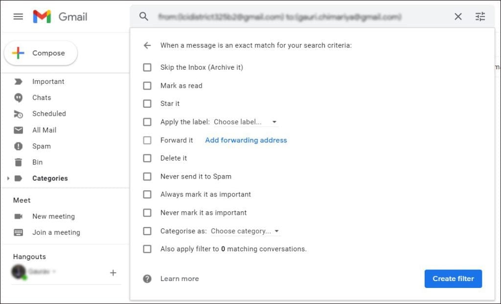 Why Are My Gmail Filters Not Working? Here's How To Fix It