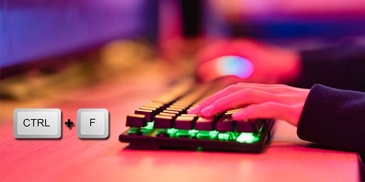 ctrl-f-not-working