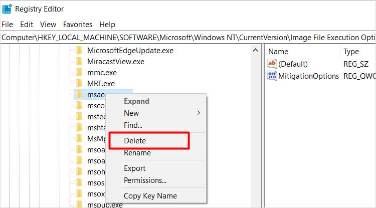 delete-msaccess