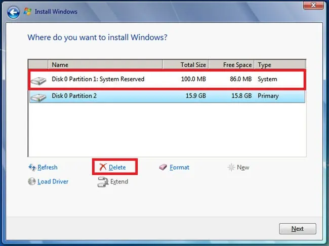 How to Partition a SSD? (Step-By-Step Guide) 59 delete-recovery-partition