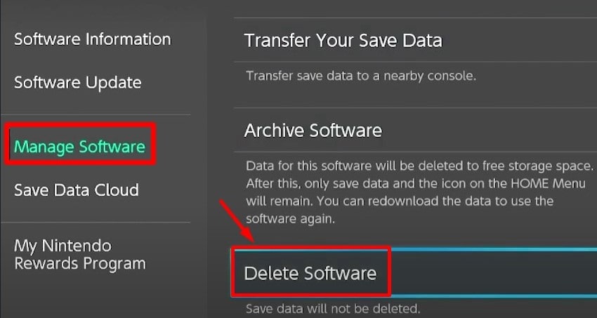 delete software