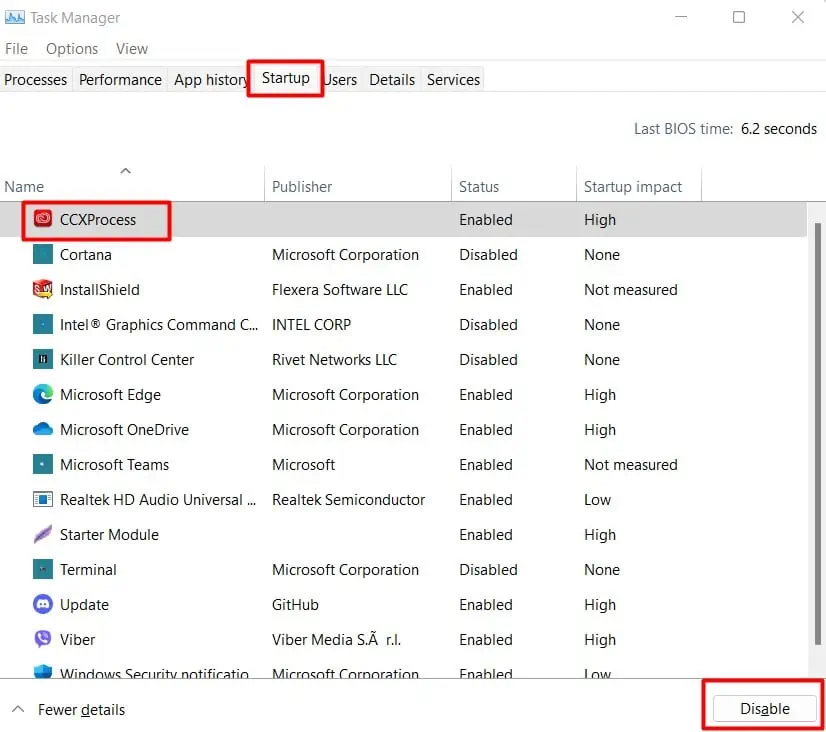 Fix: Laptop Screen Turned Black, But is Still Running 40 disable-startup-programs
