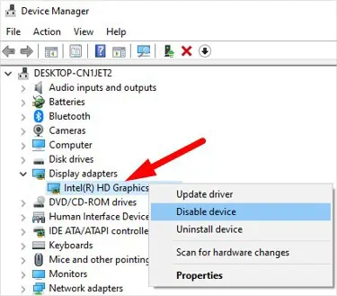 disable_intel_hd_graphics