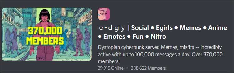 15 Best Discord Servers to Find Friends 5 e-dgy