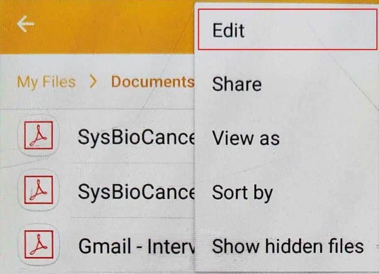 How To Transfer File From Internal Storage To SD Card 