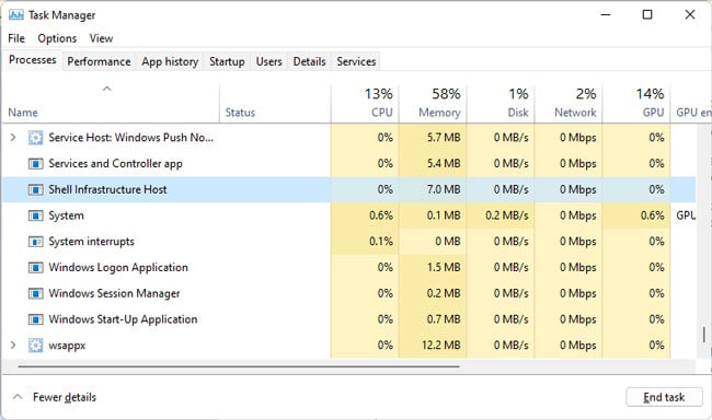 end-shell-infrastructure-host