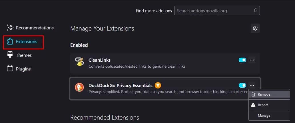 firefox-remove-extension