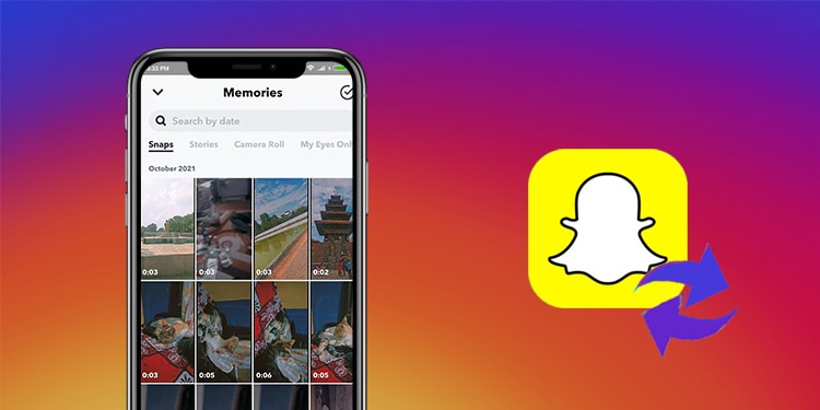 how to backup snapchat memories 2