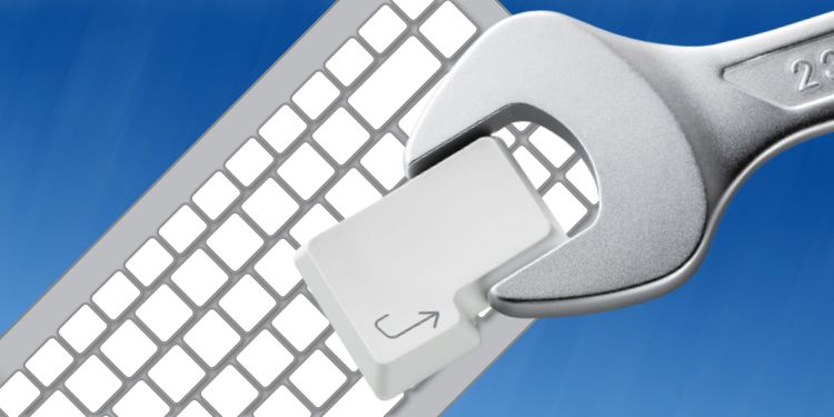 how to fix a keyboard key that fell off
