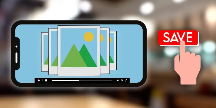How to Save a Slideshow on iPhone?