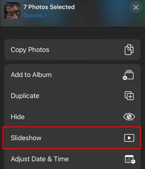 How to Save a Slideshow on iPhone?